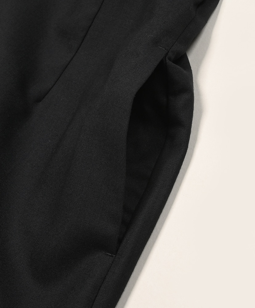 Tense Wool Double Cloth Sleeveless Dress Black/ブラック 0(WOMEN)