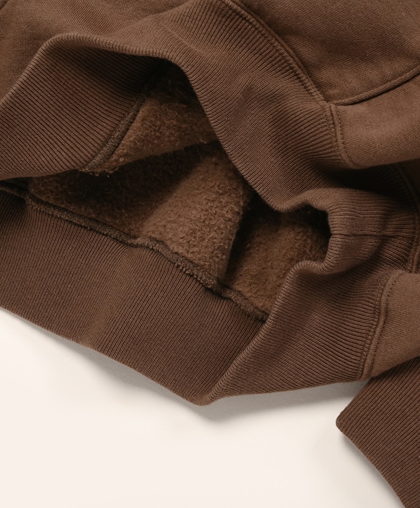 Smooth Soft Sweat P/O Parka Dark Brown/ダークブラウン 3(MEN)