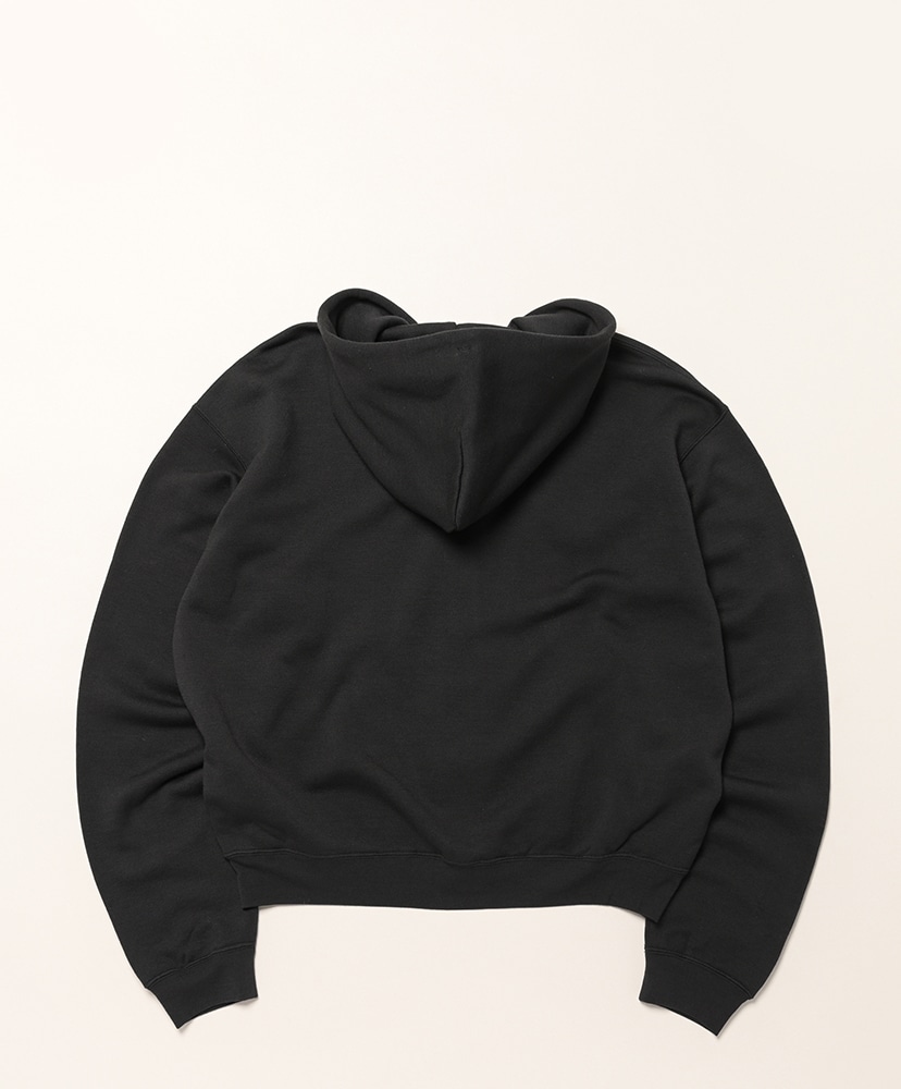 High-Twist Compact Sweat Zip Parka Ink Black/インクブラック 3(MEN)