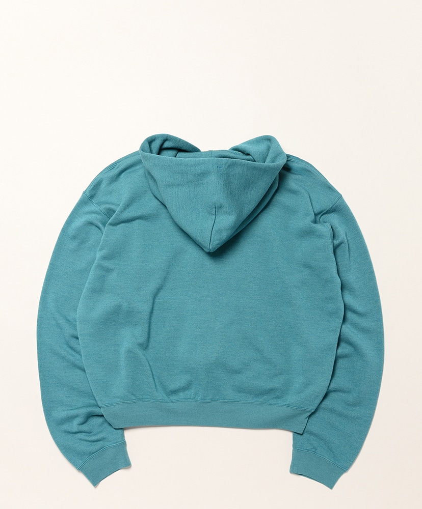 High-Twist Compact Sweat Zip Parka Top Blue/トップブルー 5(MEN)