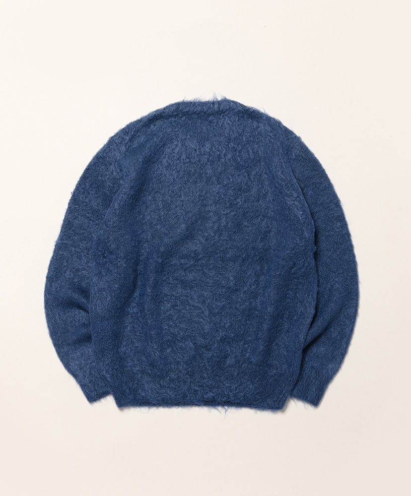 Brushed Super Kid Mohair Knit P/O Light Navy/ライトネイビー 3(MEN)