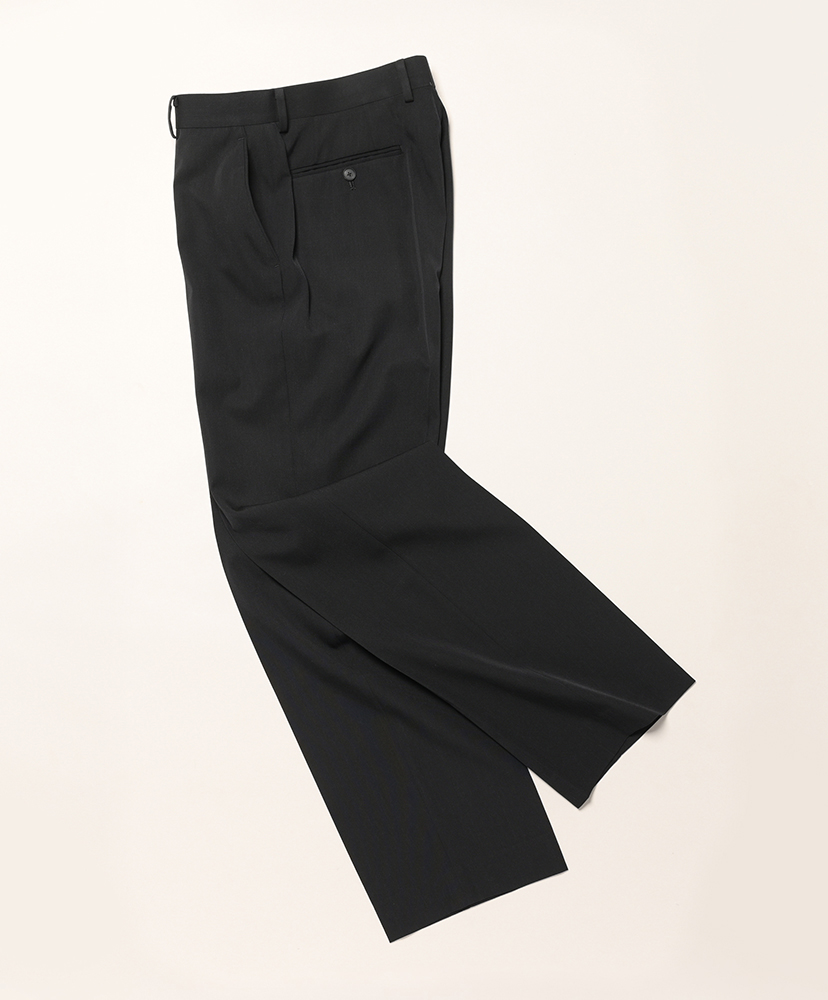 Light Wool Max Gabardine Slacks Top Black/トップブラック 3(MEN)