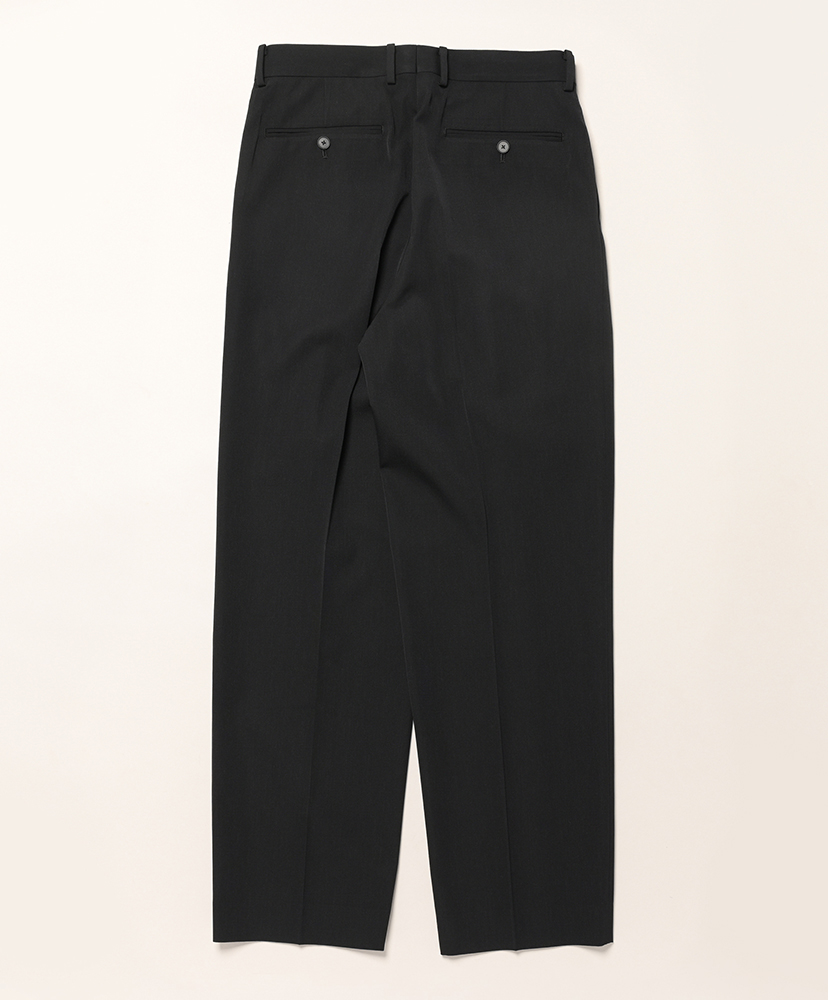 Light Wool Max Gabardine Two-Tuck Slacks Top Black/トップブラック 3(MEN)
