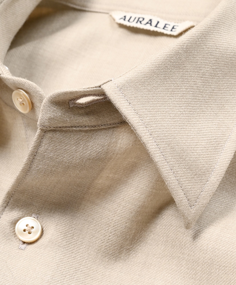 Super Light Wool Shirt Top Beige/トップベージュ 0(WOMEN)