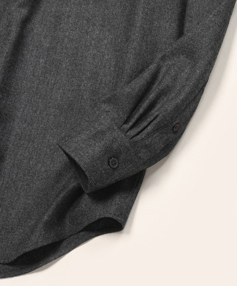 Super Light Wool Shirt Top Charcoal/トップチャコール 0(WOMEN)