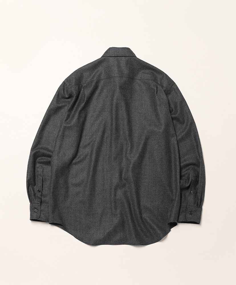 Super Light Wool Shirt Top Charcoal/トップチャコール 0(WOMEN)