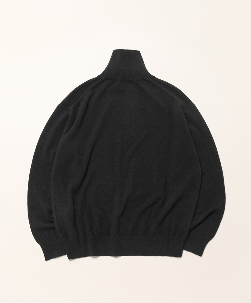Baby Cashmere Knit Turtle Top Black/トップブラック 3(MEN)