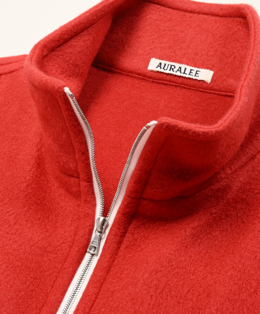 Pure Silk Comfort Fleece Vest Red/レッド 3(MEN)