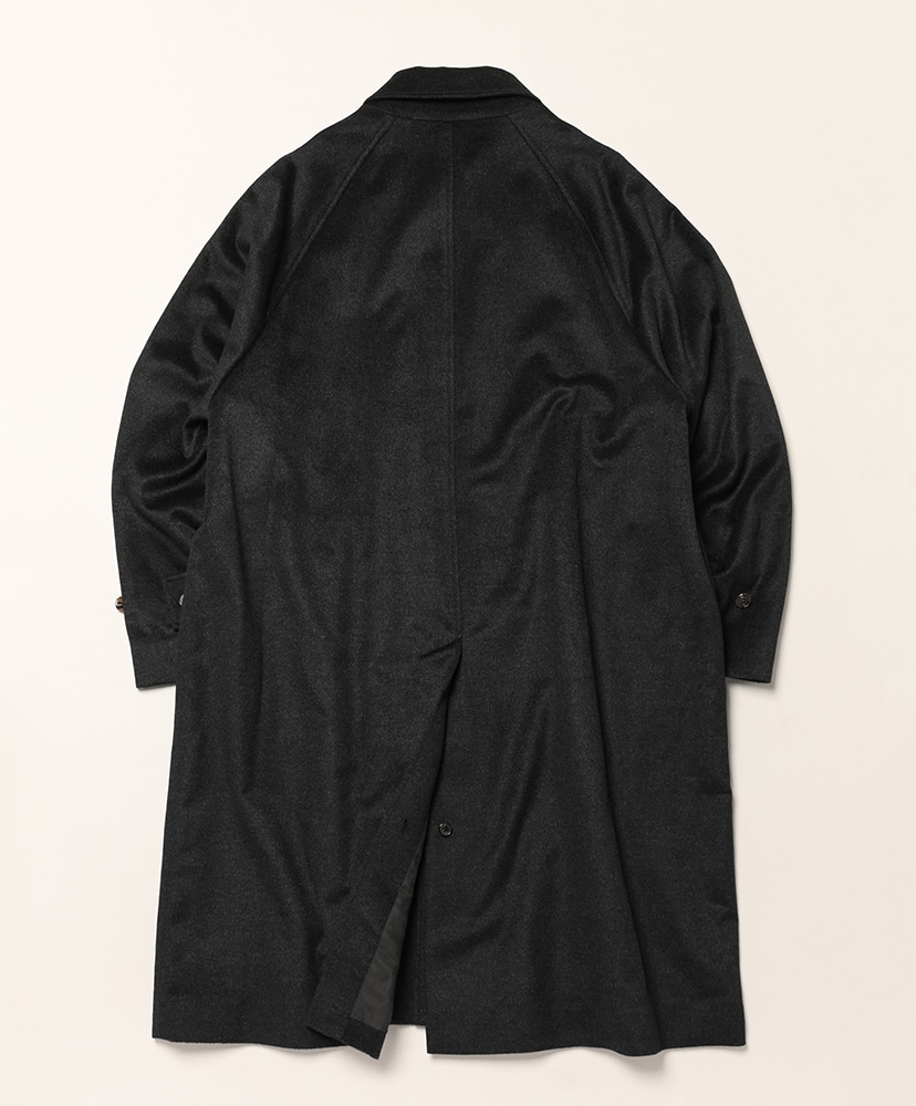 Innocent Cashmere Yarn Bal Collar Coat Black/ブラック 2(MEN)