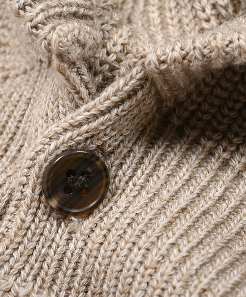 Solid Wool Balaclava Ivory×Beige/アイボリー×ベージュ F(UNISEX)