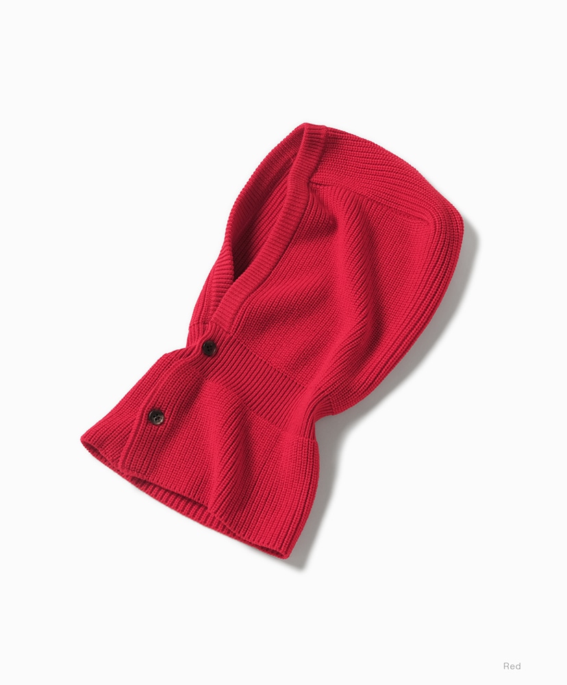 Solid Wool Hand Balaclava Red/レッド F(UNISEX)