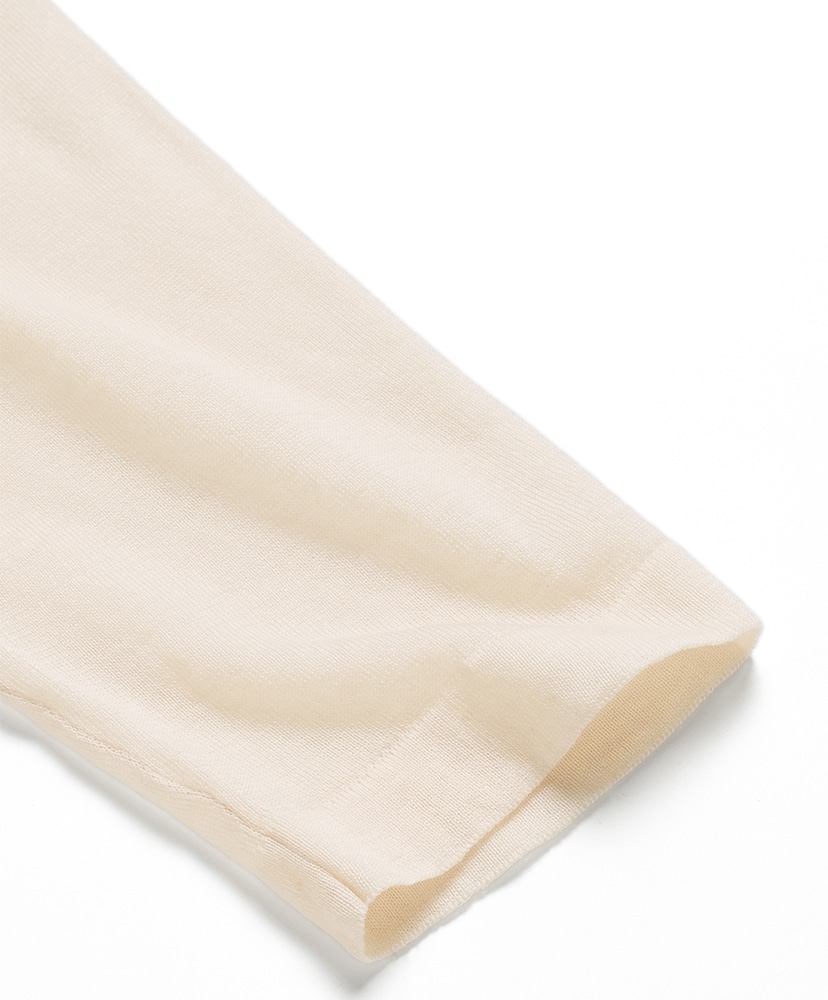 Melty TENJIKU Crew Neck Ivory×Brown/アイボリー×ブラウン 1(WOMEN)