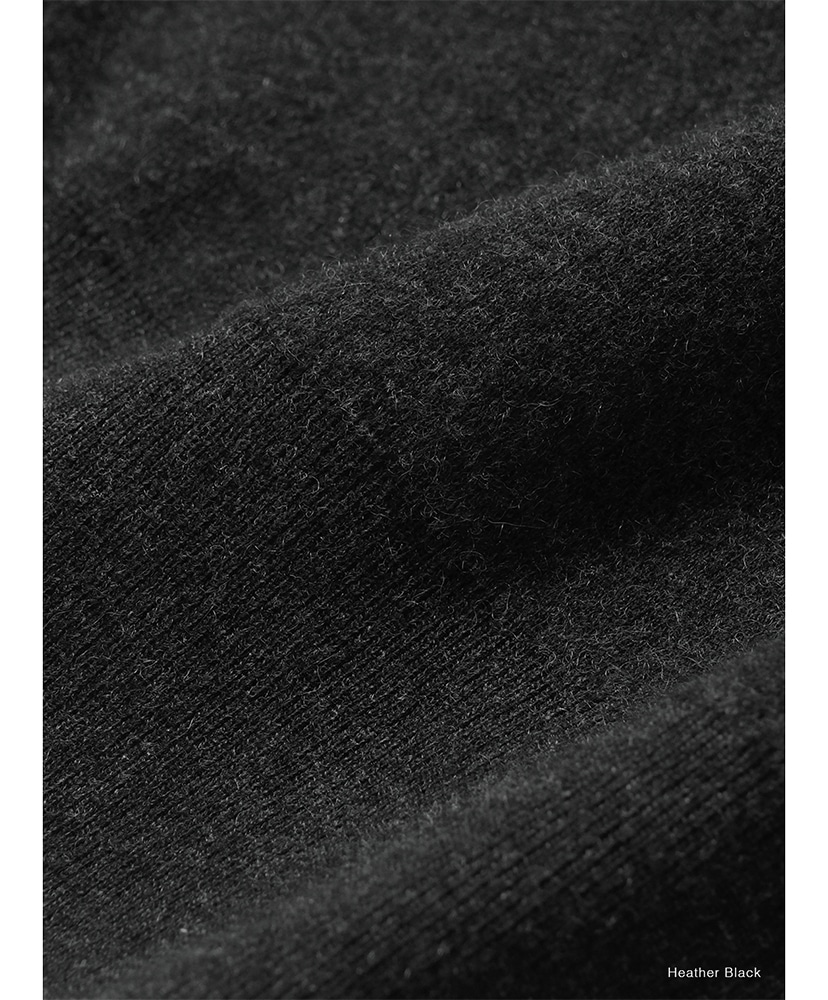 Sunshine Cashmere Crew Neck Heather Black/ヘザーブラック 1(WOMEN)