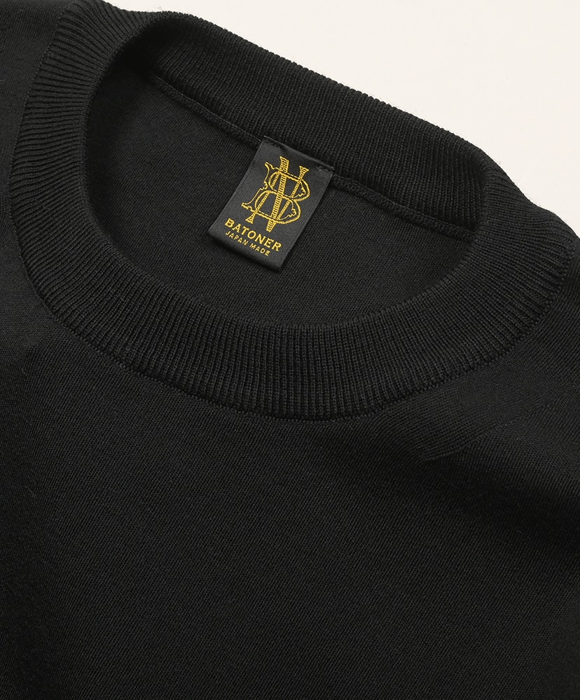 32G Smooth Wool Classic Crew Nwck Black/ブラック 1(MEN)