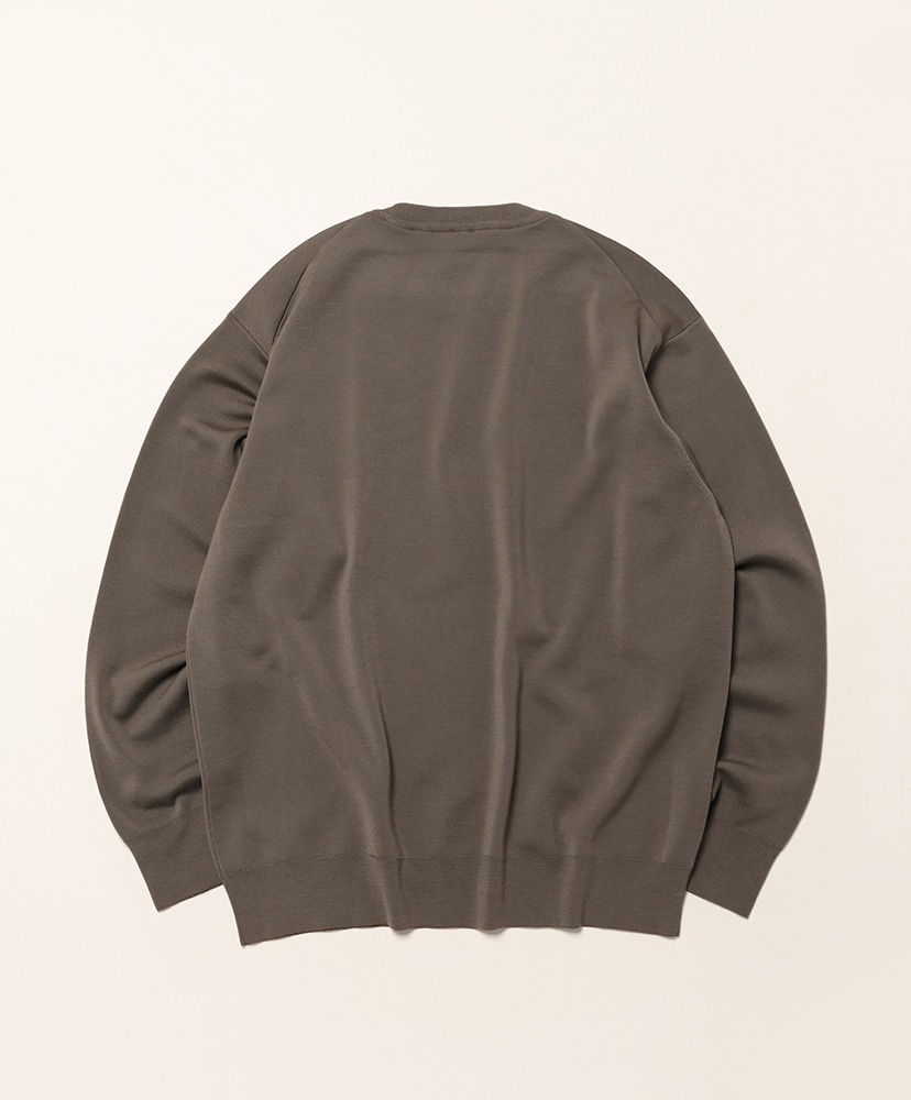 32G Smooth Wool Classic Crew Nwck Brown/ブラウン 3(MEN)