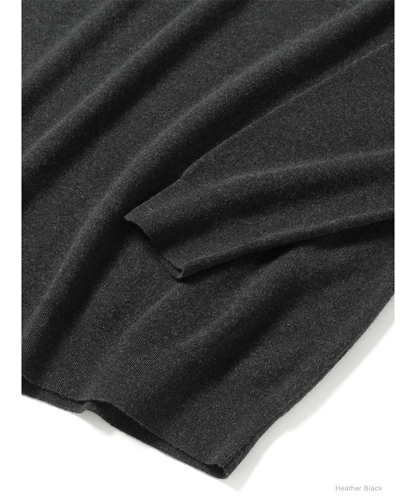 Sunshine Cashmere Crew Neck Heather Black/ヘザーブラック 1(MEN)