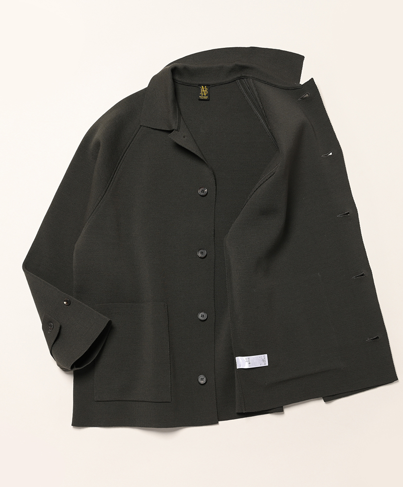 Ultra Twist Wool Milano Rib Coverall Dark Olive/ダークオリーブ 2(MEN)