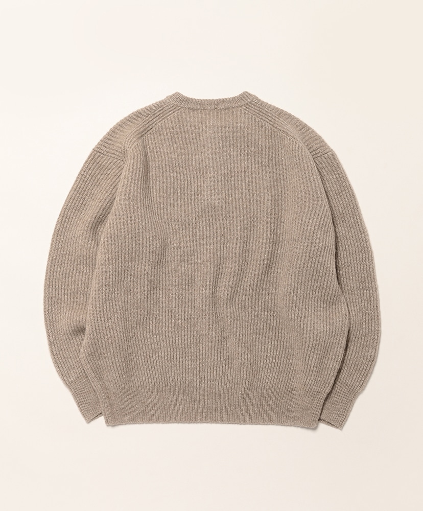 LOFTMAN別注 50th Cashmere Linen Henly Neck Greige/グレージュ 2(MEN)