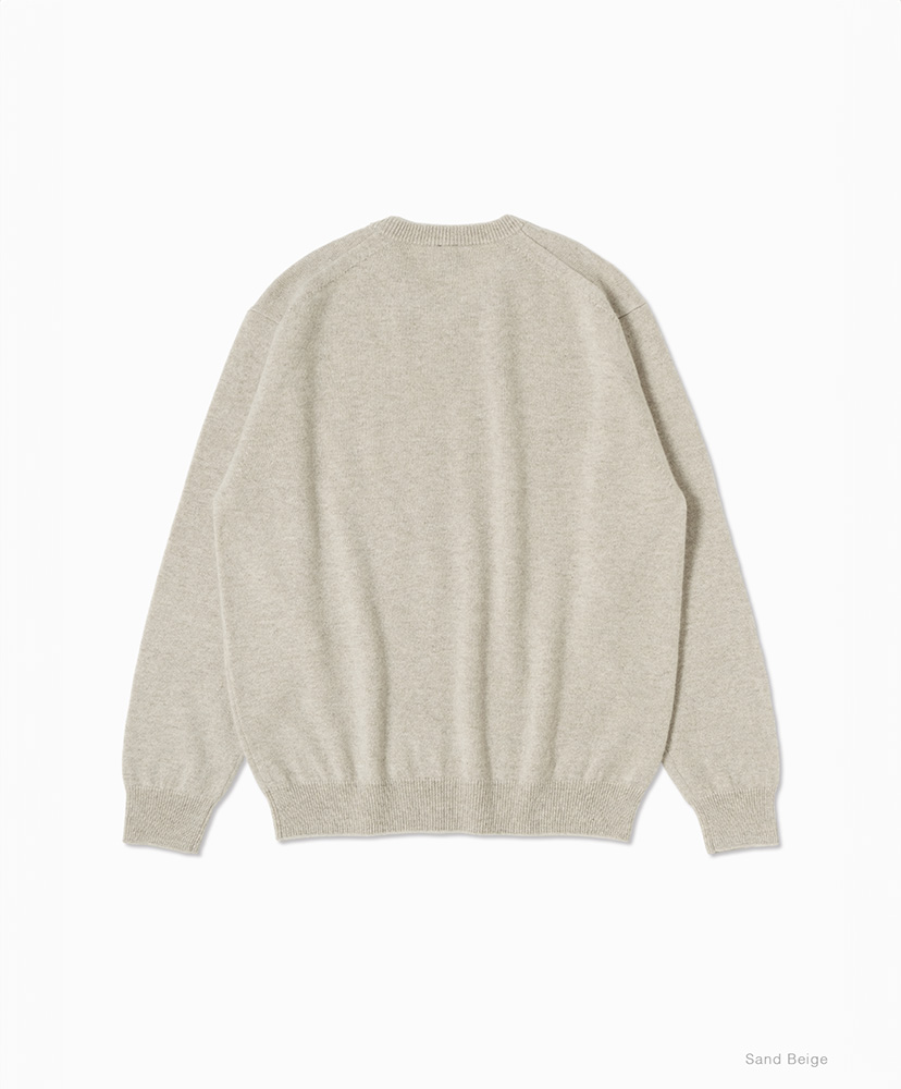 Essential Innocent Cashmere Crew Neck Sand Beige/サンドベージュ 1(UNISEX)