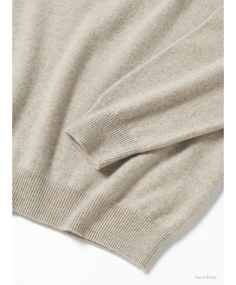Essential Innocent Cashmere Crew Neck Sand Beige/サンドベージュ 1(UNISEX)