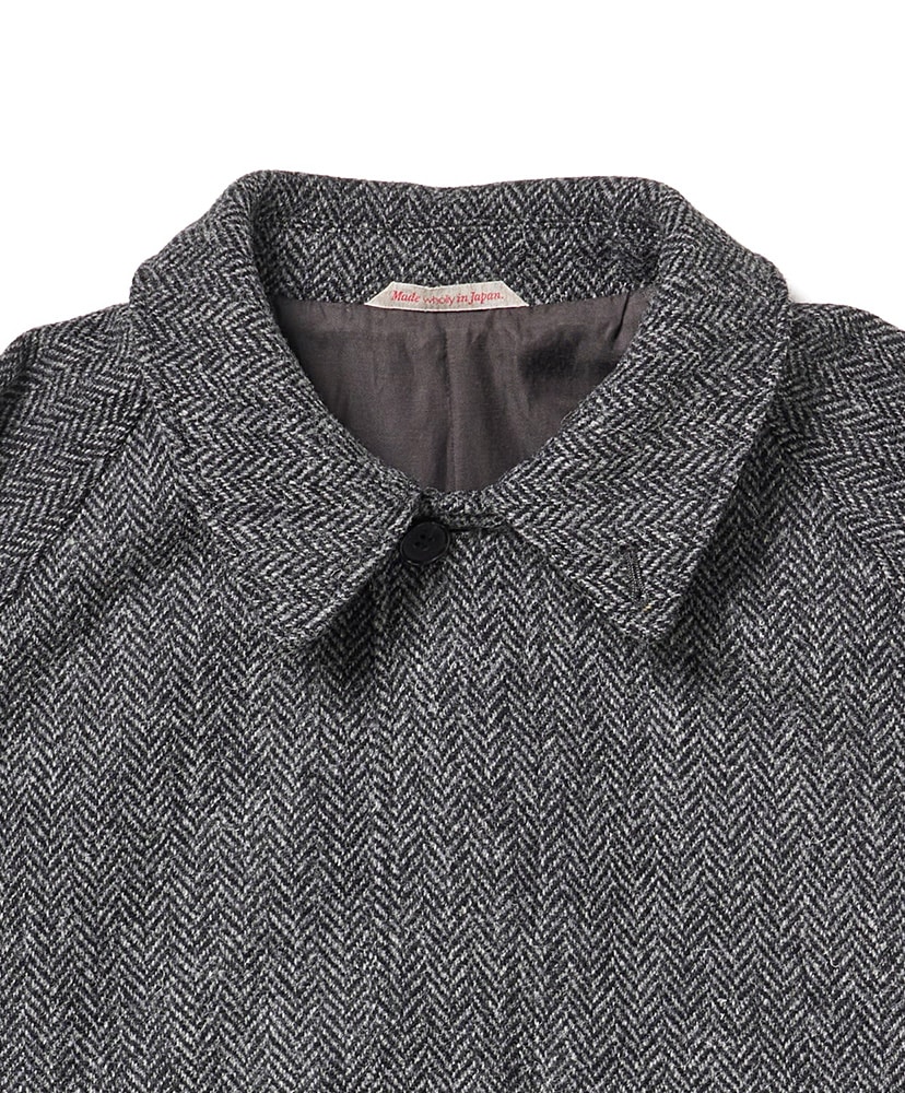 Bal-Car Coat (Harris Tweed) Gray/グレー L(MEN)
