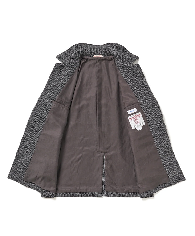 Bal-Car Coat (Harris Tweed) Gray/グレー L(MEN)