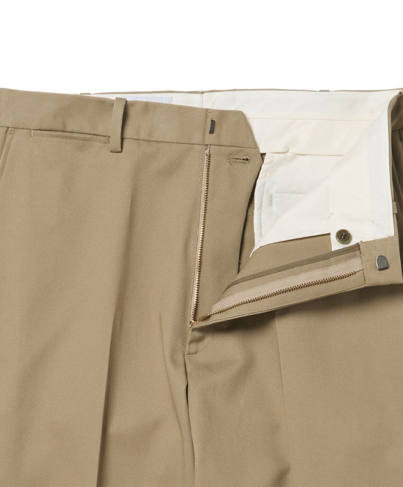Riprap Chinos Wide Fit (High Count Chino) Khaki/カーキ L(MEN)