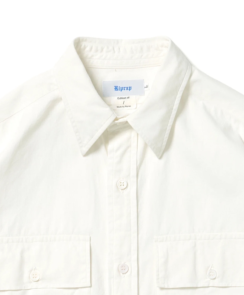 Flap PK Shirt White/ホワイト L(MEN)