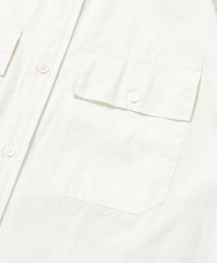 Flap PK Shirt White/ホワイト L(MEN)