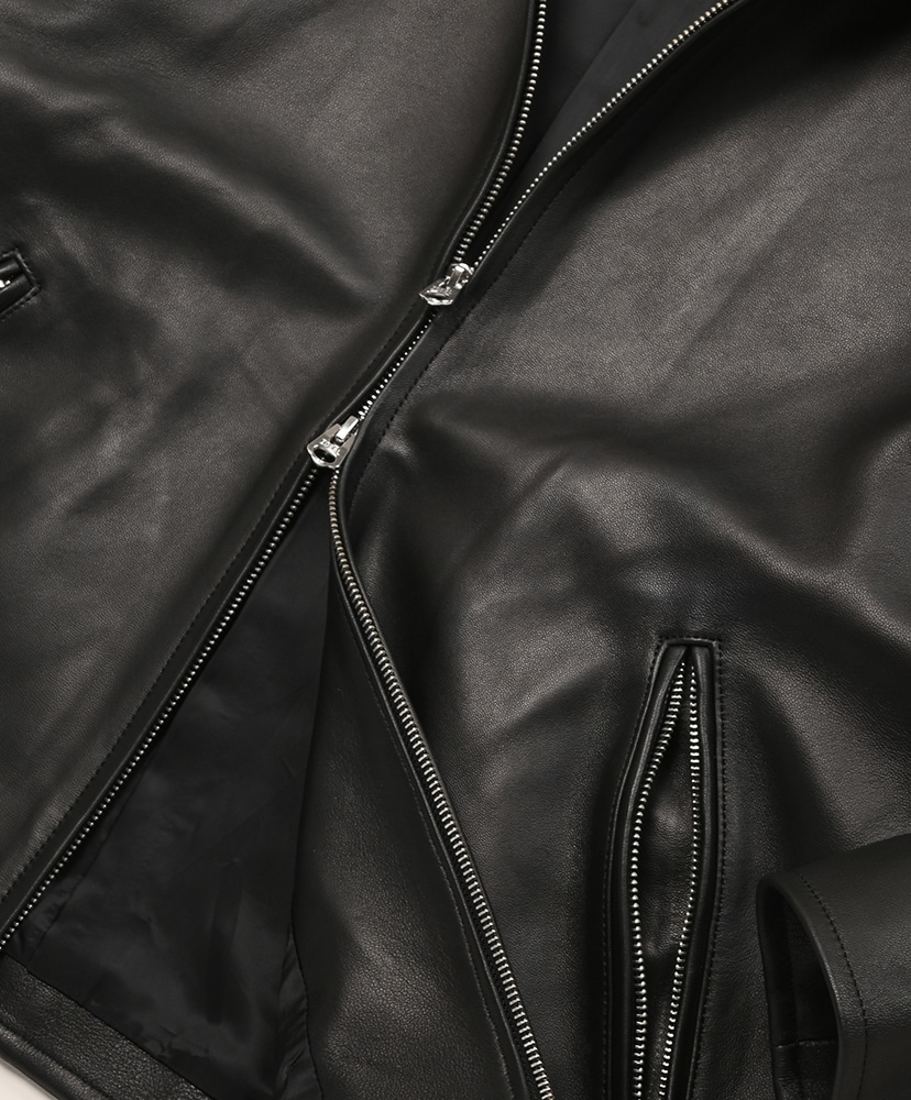 LFU LAMB LT BIKER JK Black/ブラック 0(WOMEN)