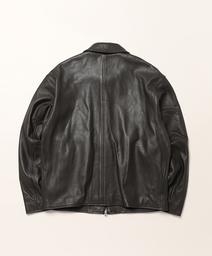 LFU LAMB LT BIKER JK Dark Brown/ダークブラウン 0(WOMEN)