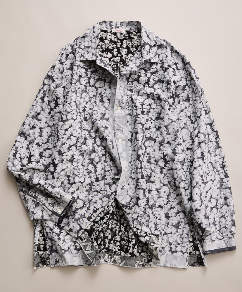P.Jamet Black×White/ブラック×ホワイト L(MEN)