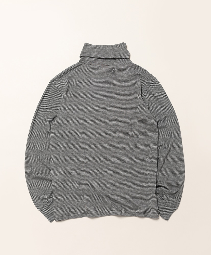 Narrow Border Turtle White×Grey/ホワイト×グレー L(MEN)