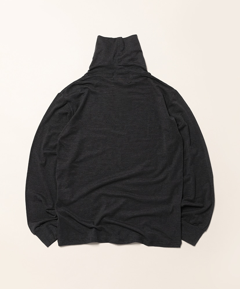 Narrow Border Turtle Grey×Black/グレー×ブラック L(MEN)
