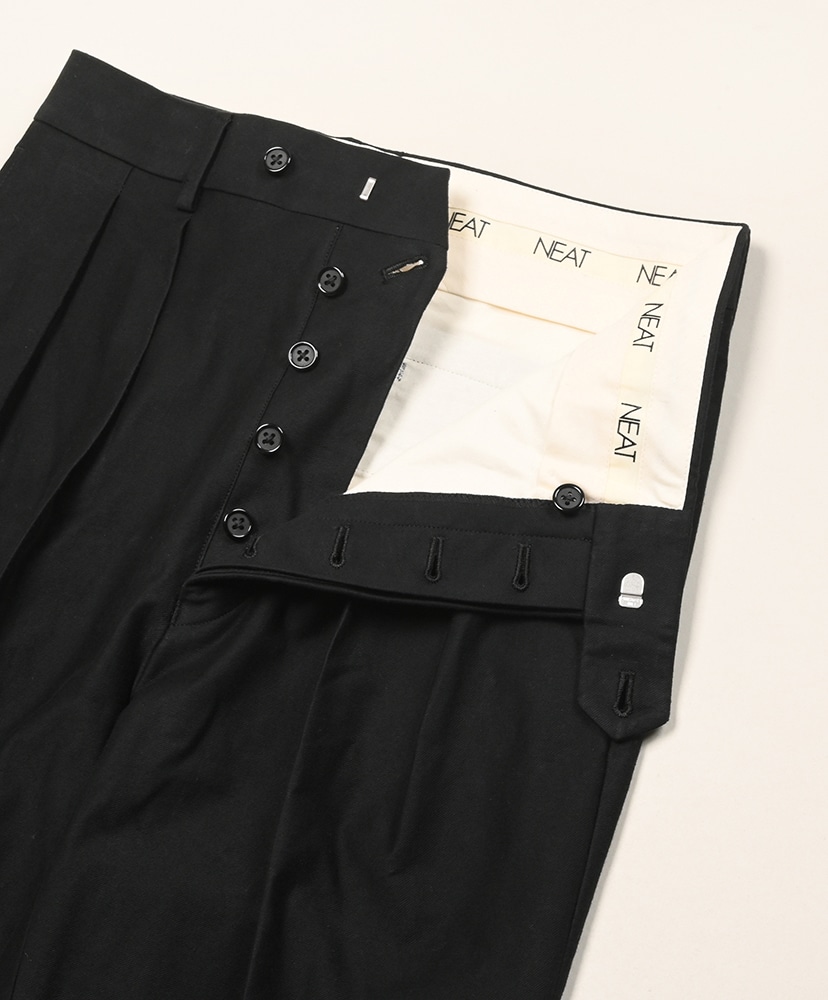 C/N Circular Knitting Wide Black/ブラック 44(MEN)