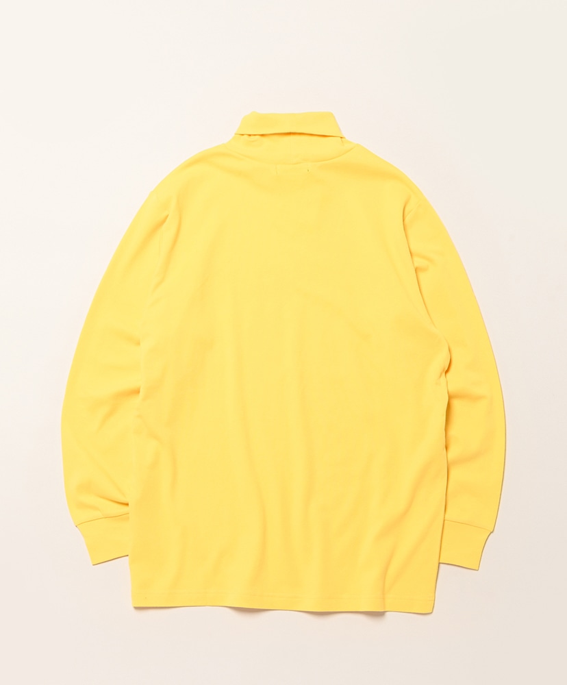 Plain Cotton Turtleneck Yellow / イエロー L(MEN)
