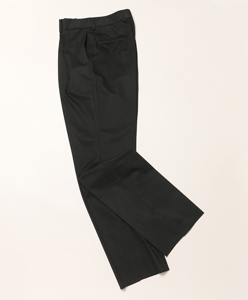 French Cotton Drill Wide Black/ブラック 42(MEN)