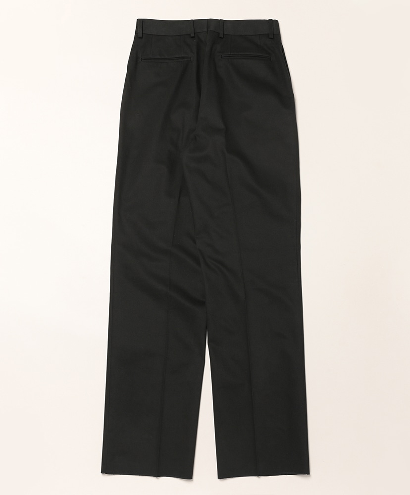 French Cotton Drill Wide Black/ブラック 42(MEN)