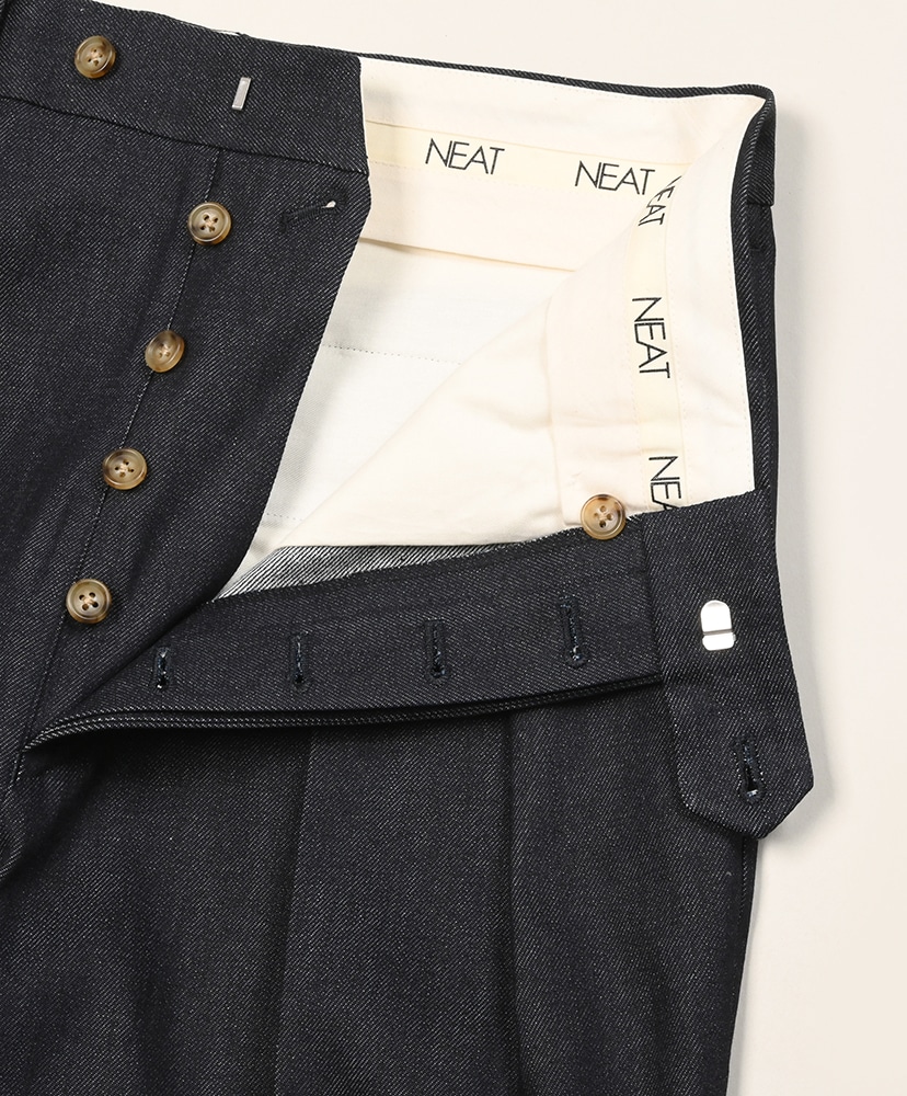 11.5oz Natural Slub Denim Wide Indigo/インディゴ 42(MEN)