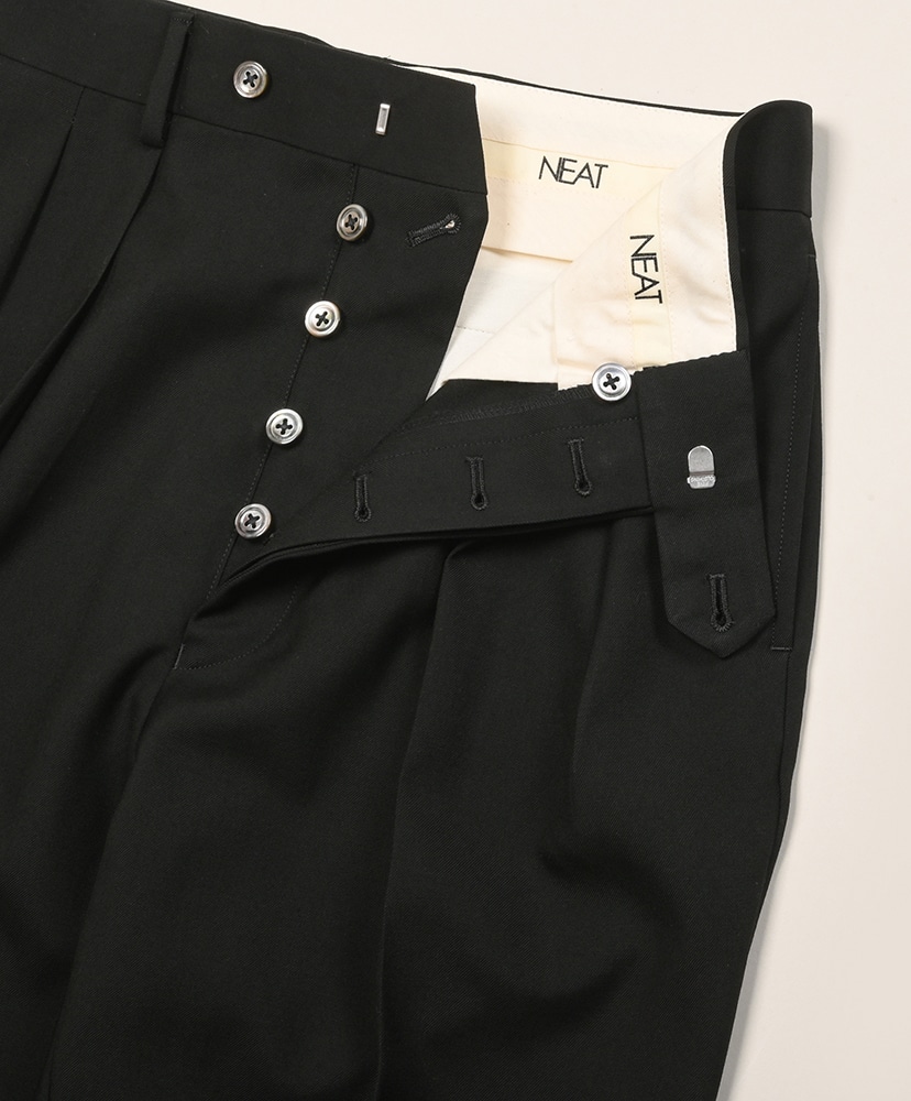 The Gabardine Wide Black/ブラック 42(MEN)