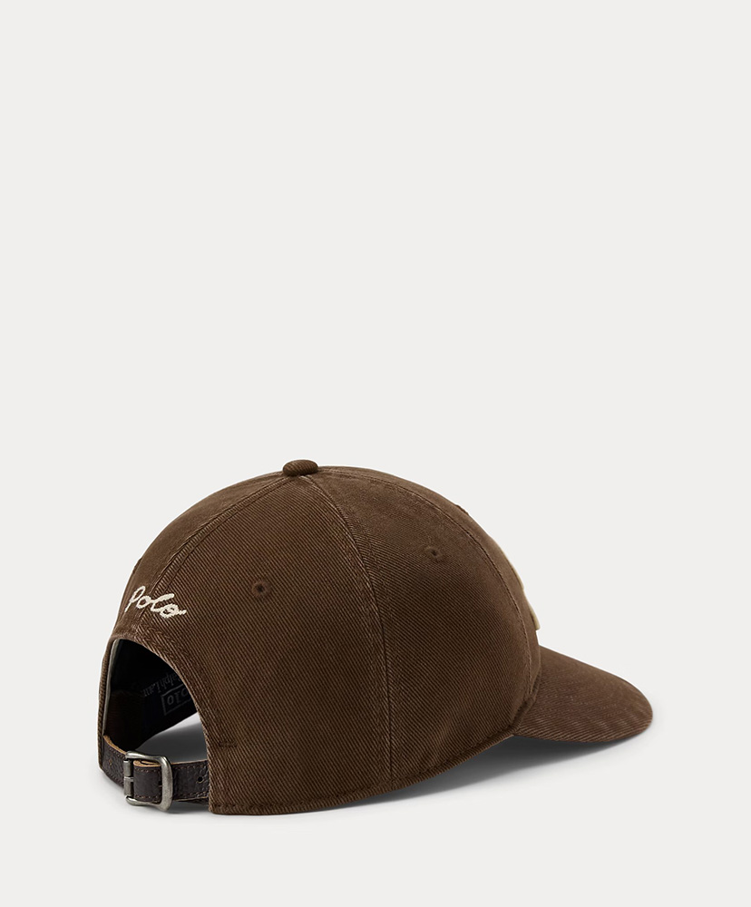 The Ralph ロゴ ツイル ボール キャップ Cooper Brown/コッパーブラウン ONE