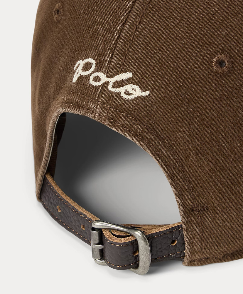 The Ralph ロゴ ツイル ボール キャップ Cooper Brown/コッパーブラウン ONE