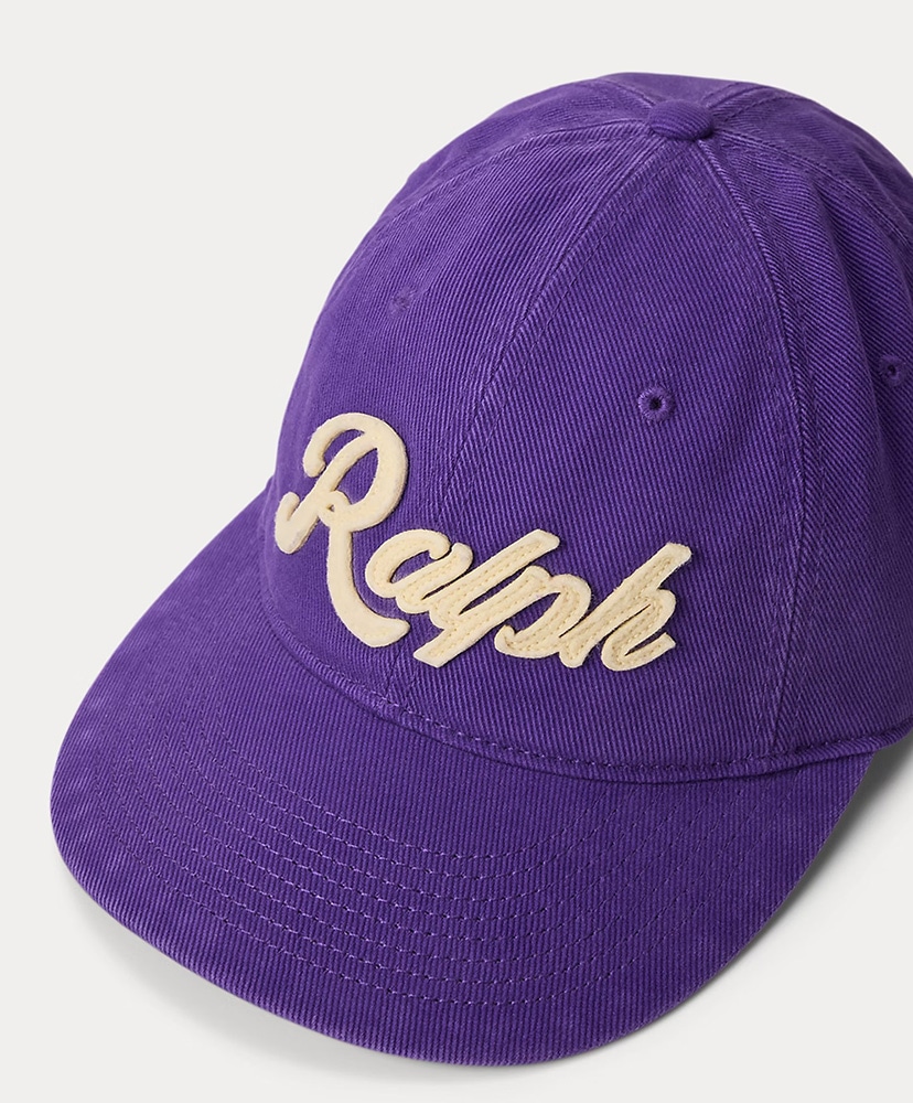 The Ralph ロゴ ツイル ボール キャップ Purple Cactus/パープル カクタス ONE