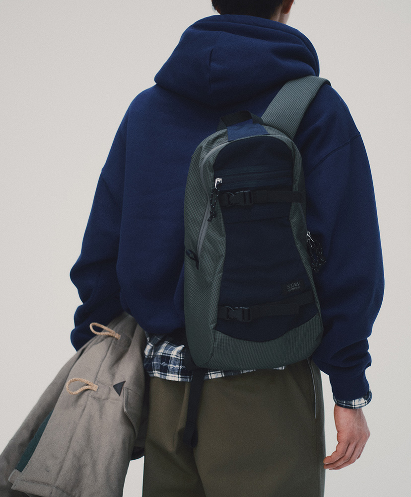Gourd Backpack Olive×Navy/オリーブ×ネイビー ONE(MEN)
