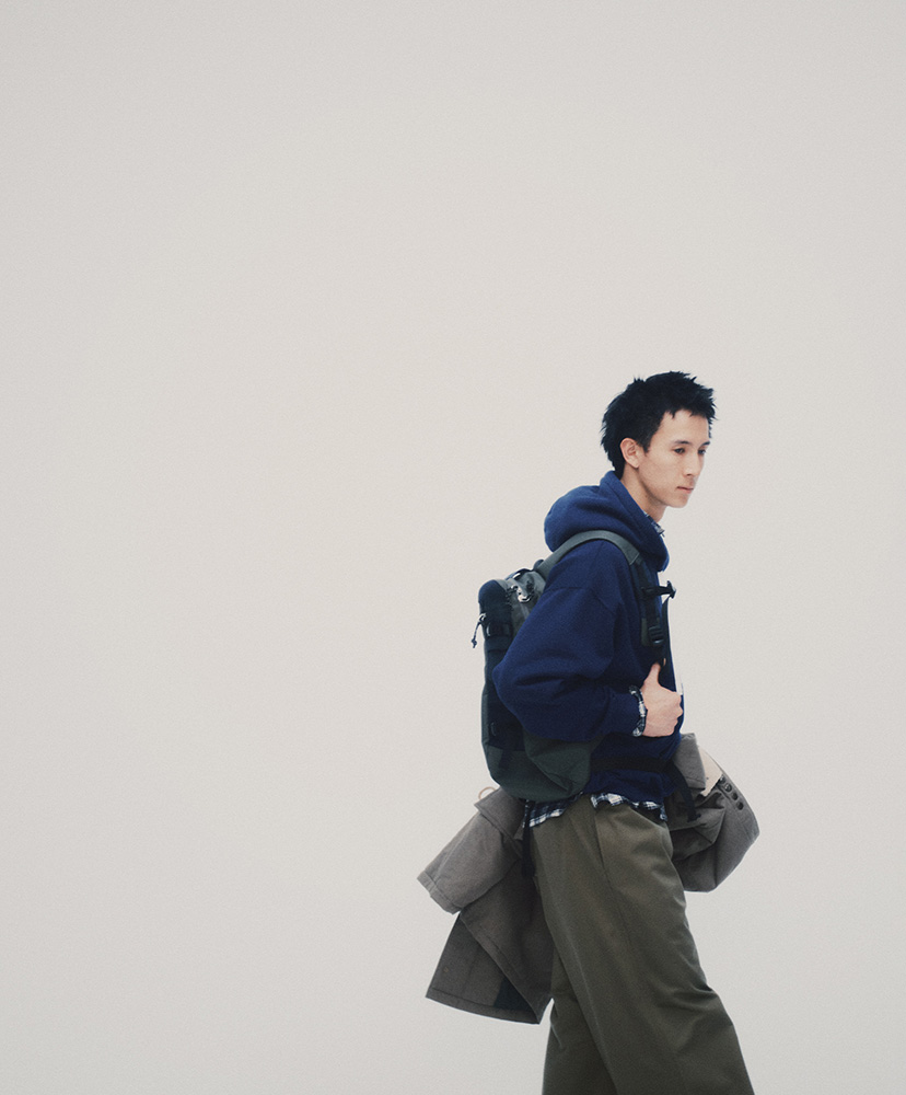 Gourd Backpack Olive×Navy/オリーブ×ネイビー ONE(MEN)
