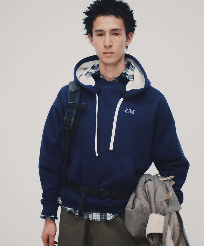 After Hoodie Navy/ネイビー L(MEN)