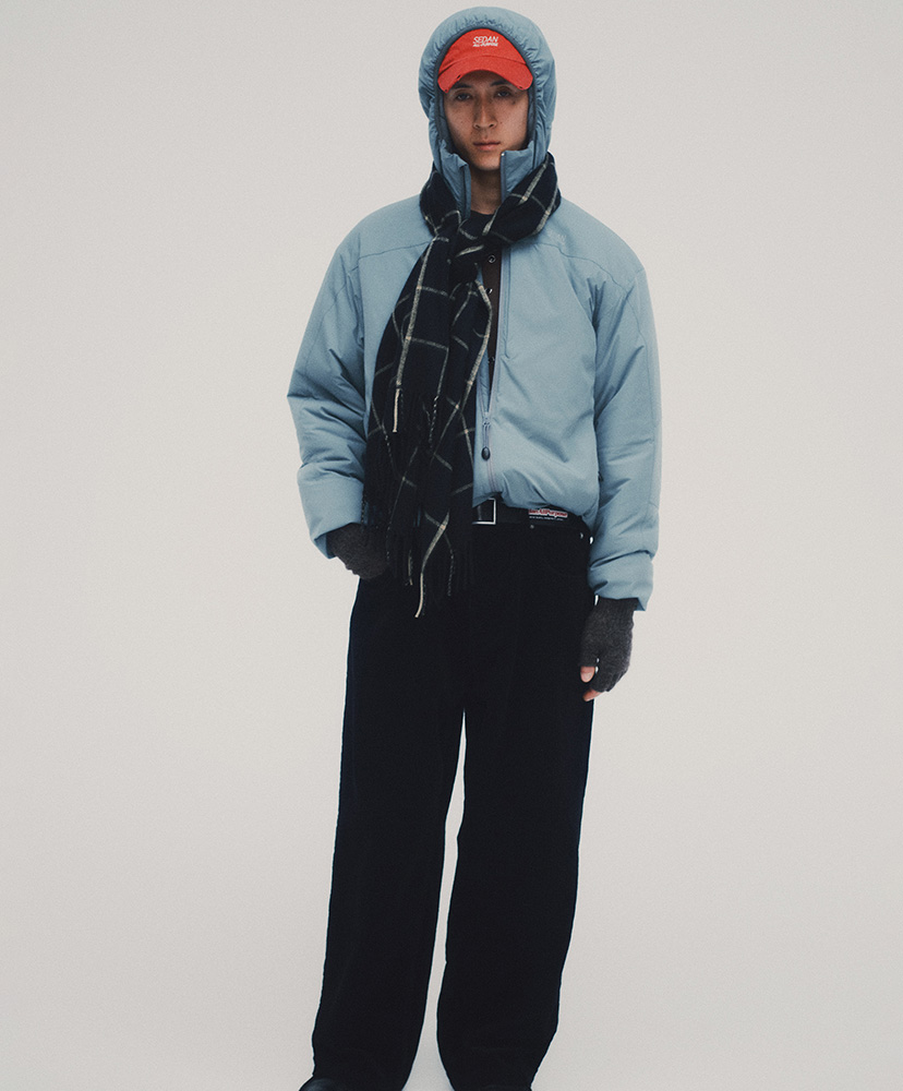 Corduroy Baggy Jeans Black/ブラック L(MEN)