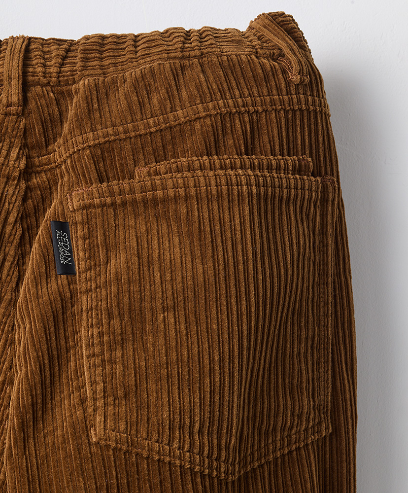 Corduroy Baggy Jeans Brown/ブラウン L(MEN)