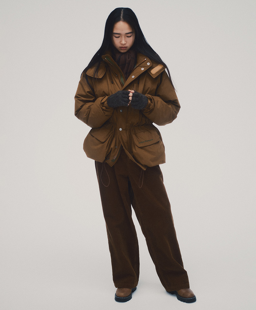 Corduroy Baggy Jeans Brown/ブラウン L(MEN)