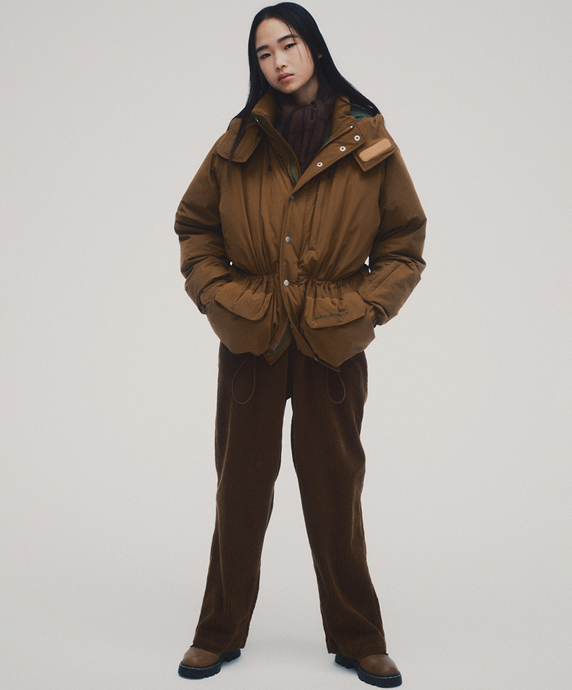 Corduroy Baggy Jeans Brown/ブラウン L(MEN)